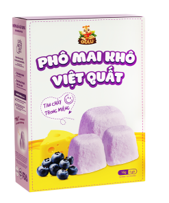 Phô Mai Khô Hoa Quả Sấy Vị Việt Quất